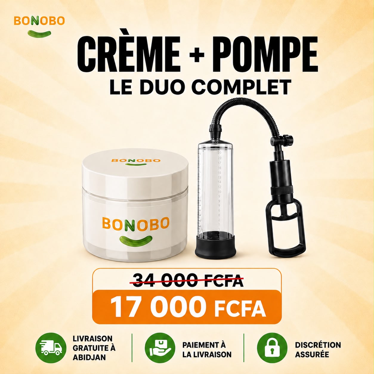 BONOBO + POMPE : Le meilleur combo pour gagner en taille et en puissance