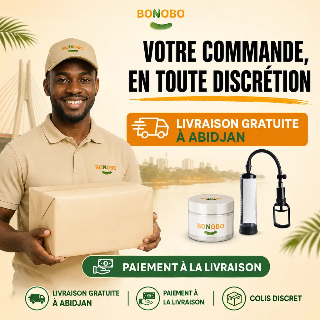 Livraison discrète BONOBO à Abidjan