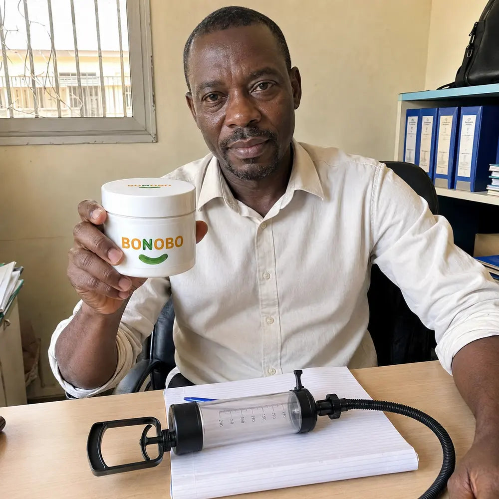 Client présentant BONOBO dans son bureau